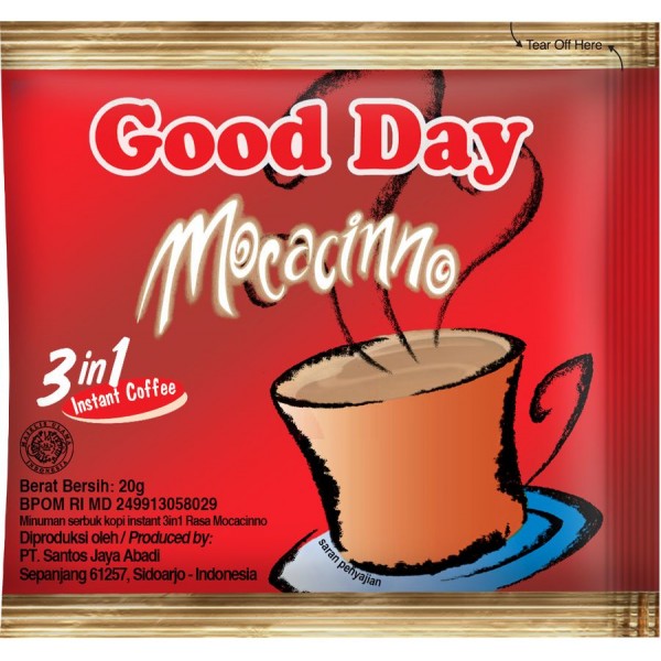Кофейный напиток Good Day 3в1 Mocacinno (20 гр) Кофейный напиток Good Day 3в1 Mocacinno (20 гр)