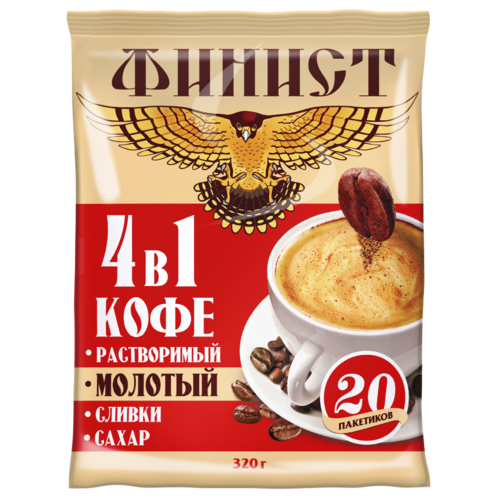 Кофе Финист 4в1 пакет (16 гр)