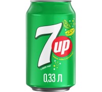 Напиток газированный 7-UP Лимон и Лайм (0.33 л)
