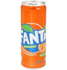 Напиток Fanta Апельсин газированный (0.33 л) ж/б