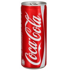 Напиток Coca-Cola газированный (0.25 л) ж/б