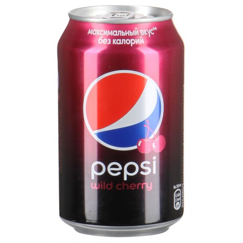 Напиток Pepsi Wild Charry газированный (0.33 л) ж/б