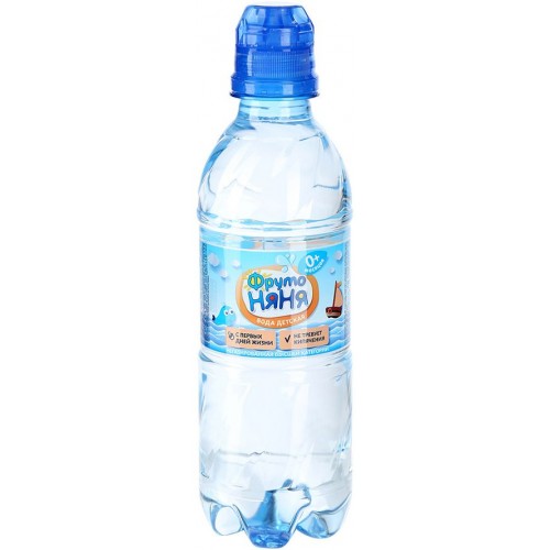 Вода питьевая детская ФрутоНяня негазированная (0.33 л)