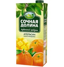 Напиток сокосодержащий Сочная Долина Апельсин Манго Мандарин (0.95 л)