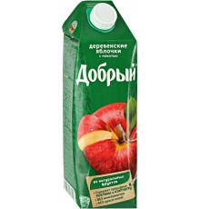 Нектар Добрый Деревенские яблочки (1 л)