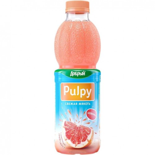 Напиток сокосодержащий Pulpy Грейпфрут (0.9 л) ПЭТ
