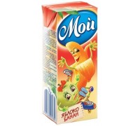 Нектар Мой Яблочно-банановый с мякотью (0.2 л)