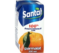 Сок Santal Апельсиновый (0.20 л)