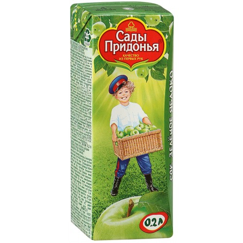 Сок Сады Придонья Зеленое яблоко (0.2 л)