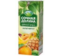 Нектар Сочная Долина Мультифрукт (0.2 л)