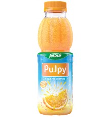 Напиток сокосодержащий Pulpy Апельсин (0.45 л) ПЭТ