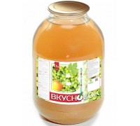 Напиток сокосодержащий ВкусноСок Яблоко-Виноград (3 л)
