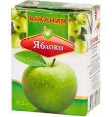 Напиток сокосодержащий Южания Яблочный (0.2 л)
