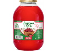 Напиток сокосодержащий ВкусноСок Клюква (3 л)