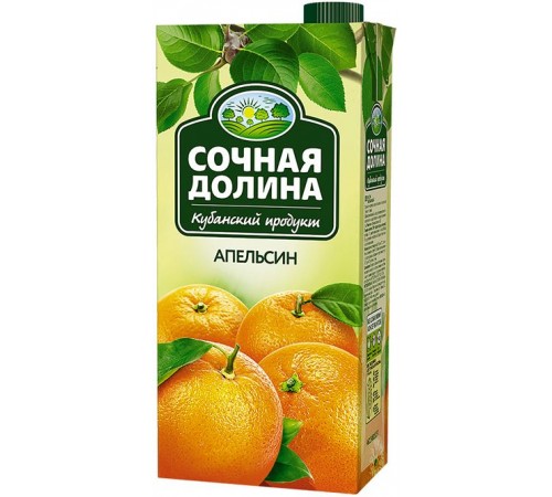 Нектар Сочная долина Апельсин (1.93 л)