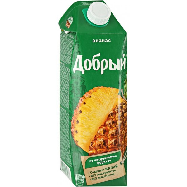 Нектар Добрый Ананасовый (1 л) Нектар Добрый Ананасовый (1 л)