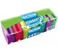 Губка для посуды Чистюля Комфорт (7 шт)