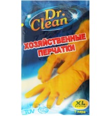 Перчатки резиновые хозяйственные Dr. Clean Размер XL