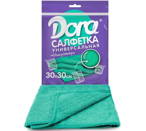 Салфетка из микрофибры Dora Универсальная (30*30 см)