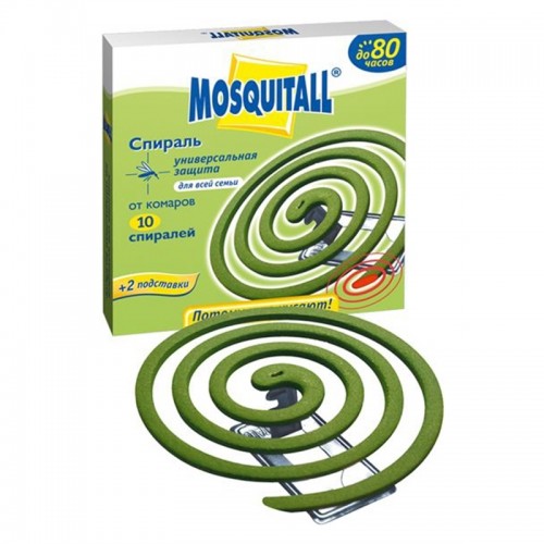 Спираль от комаров Mosquitall Универсальная защита (10 шт)