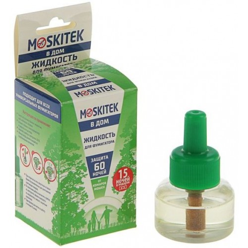 Жидкость против комаров Moskitek 60 ночей (45 мл)