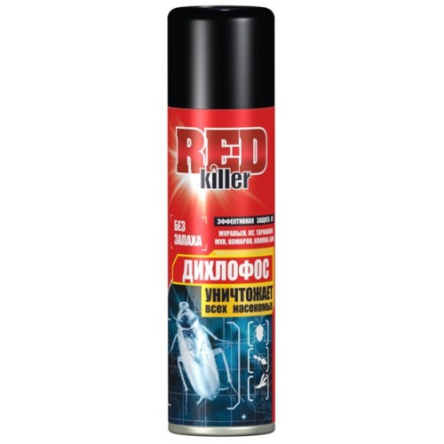 Дихлофос универсальный Red Killer Без запаха (200 мл)