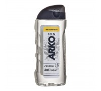 Гель-шампунь для душа ARKO Men Crystal Уход и восстановление (260 мл)