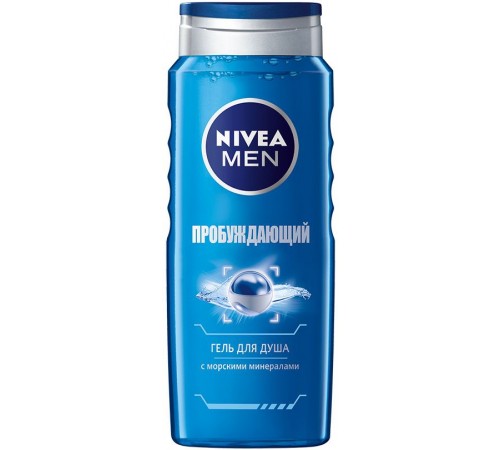 Гель для душа Nivea Men Пробуждающий (500 мл)