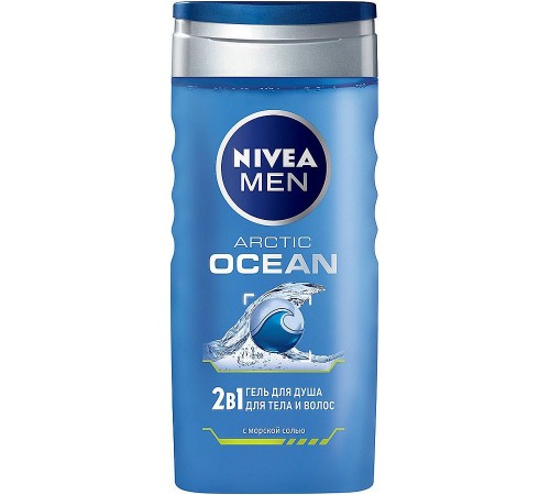 Гель для душа Nivea Men Arctic Ocean 2в1 (250 мл)