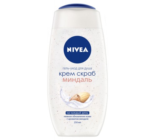 Гель для душа Nivea Крем-скраб Миндаль (250 мл)