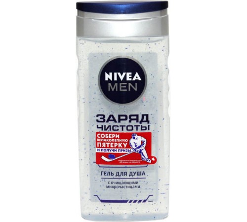 Гель для душа Nivea Men Заряд Чистоты (250 мл)