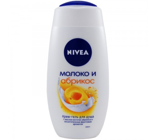 Крем-гель для душа Nivea Молоко и Абрикос (250 мл)