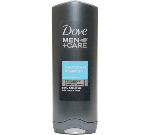 Гель для душа Dove Men+Care Чистота и Комфорт (250 мл)