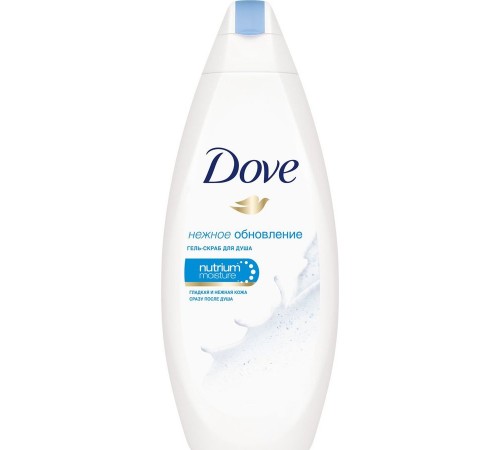 Гель-скраб для душа Dove Нежное обновление (250 мл)