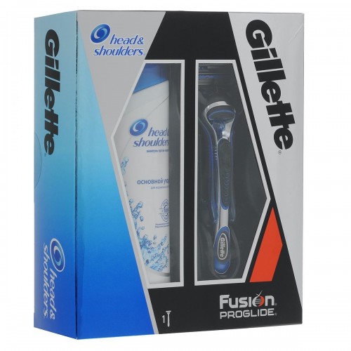 Набор Gillette Fusion ProGlide станок + шампунь Head & Shoulders 200мл