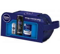 Набор Nivea Men Классический (шампунь + бальзам после бритья+ део-ролл)
