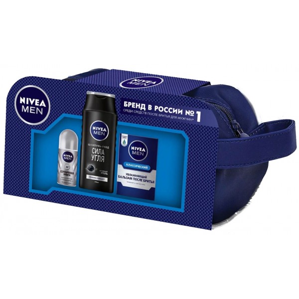 Набор Nivea Men Классический (шампунь + бальзам после бритья+ део-ролл) Набор Nivea Men Классический (шампунь + бальзам после бритья+ део-ролл)