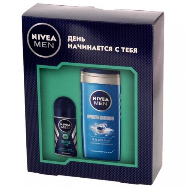 Набор Nivea Men Заряд утра (гель для душа + дезодорант) Набор Nivea Men Заряд утра (гель для душа + дезодорант)