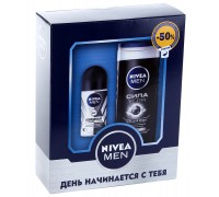 Набор Nivea Men Сила и Защита (гель для душа + дезодорант)