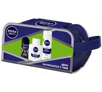 Набор Nivea Men Для чувствительной кожи (пена для бритья + бальзам после бритья+ део-ролл)