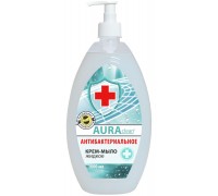 Мыло жидкое AURA Clean Антибактериальное (1 л)