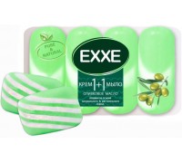 Мыло туалетное EXXE 1+1 Оливковое масло (4*90 гр)