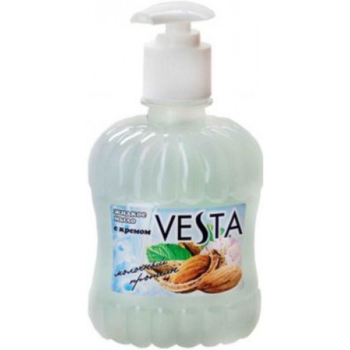 Мыло жидкое Vesta Молочный протеин - дозатор (315 мл)
