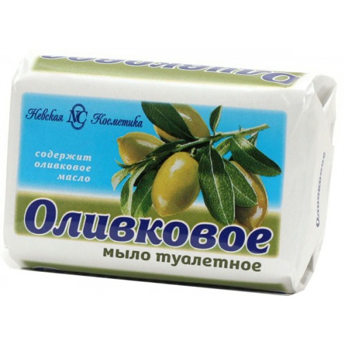Мыло туалетное Натуральные ароматы Оливковое (90 гр)