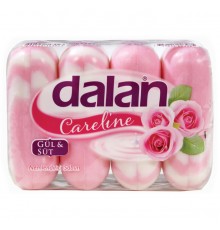 Мыло туалетное Dalan Careline Роза (4x90 гр)