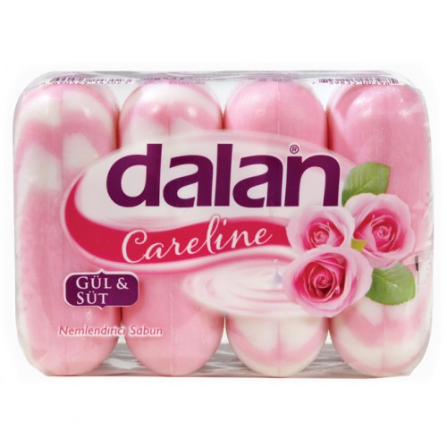 Мыло туалетное Dalan Careline Роза (4x90 гр)