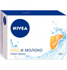 Крем-мыло Nivea Мед и Молоко (100 гр)