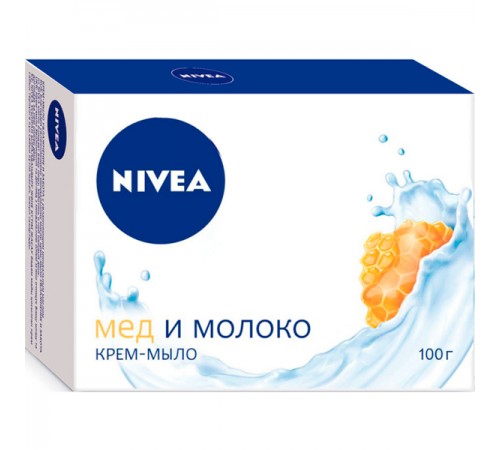 Крем-мыло Nivea Мед и Молоко (100 гр)