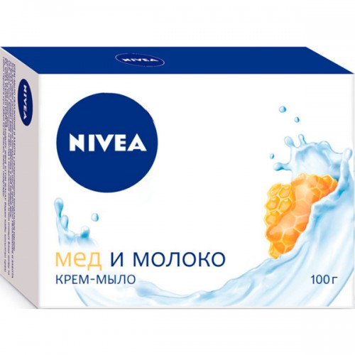 Крем-мыло Nivea Мед и Молоко (100 гр)