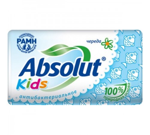 Мыло туалетное Absolut Kids Череда (90 гр)